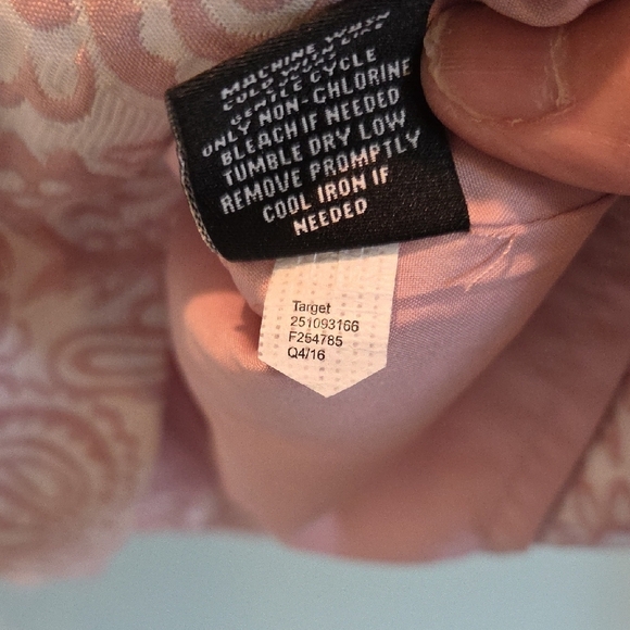 Victoria Beckham For Target Limited Release Pink Jacquard Sleeveless Dress XS - Picture 5 of 16